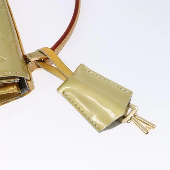 LOUIS VUITTON Monogram Vernis Spring Street Hand Bag Gris M91029 LV Auth 140998 - Picture 5 of 15